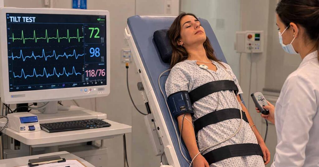 Tilt Test: o exame que identifica disautonomia